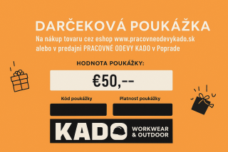 ELEKTRONICKÁ DARČEKOVÁ POUKÁŽKA V HODNOTE €50,--