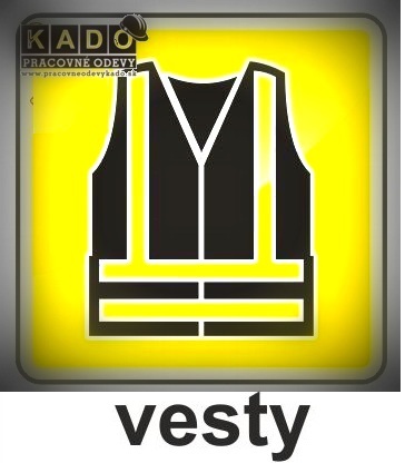 Reflexné vesty, výstražné odevy HIGH-VISIBILITY HV